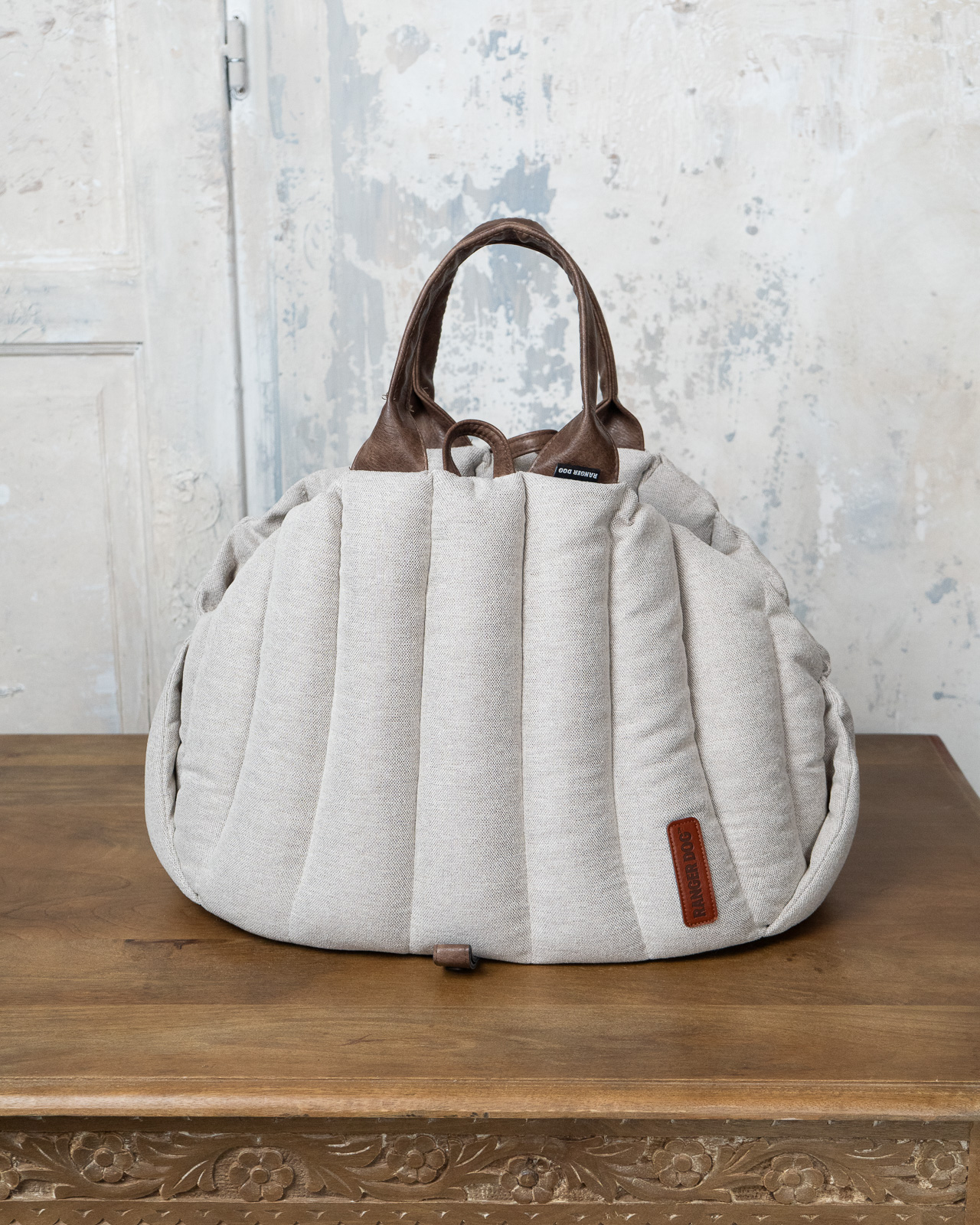 NEW YORK kutyahordozó táska, törtfehér