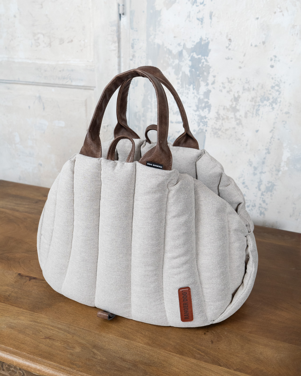 NEW YORK kutyahordozó táska, törtfehér