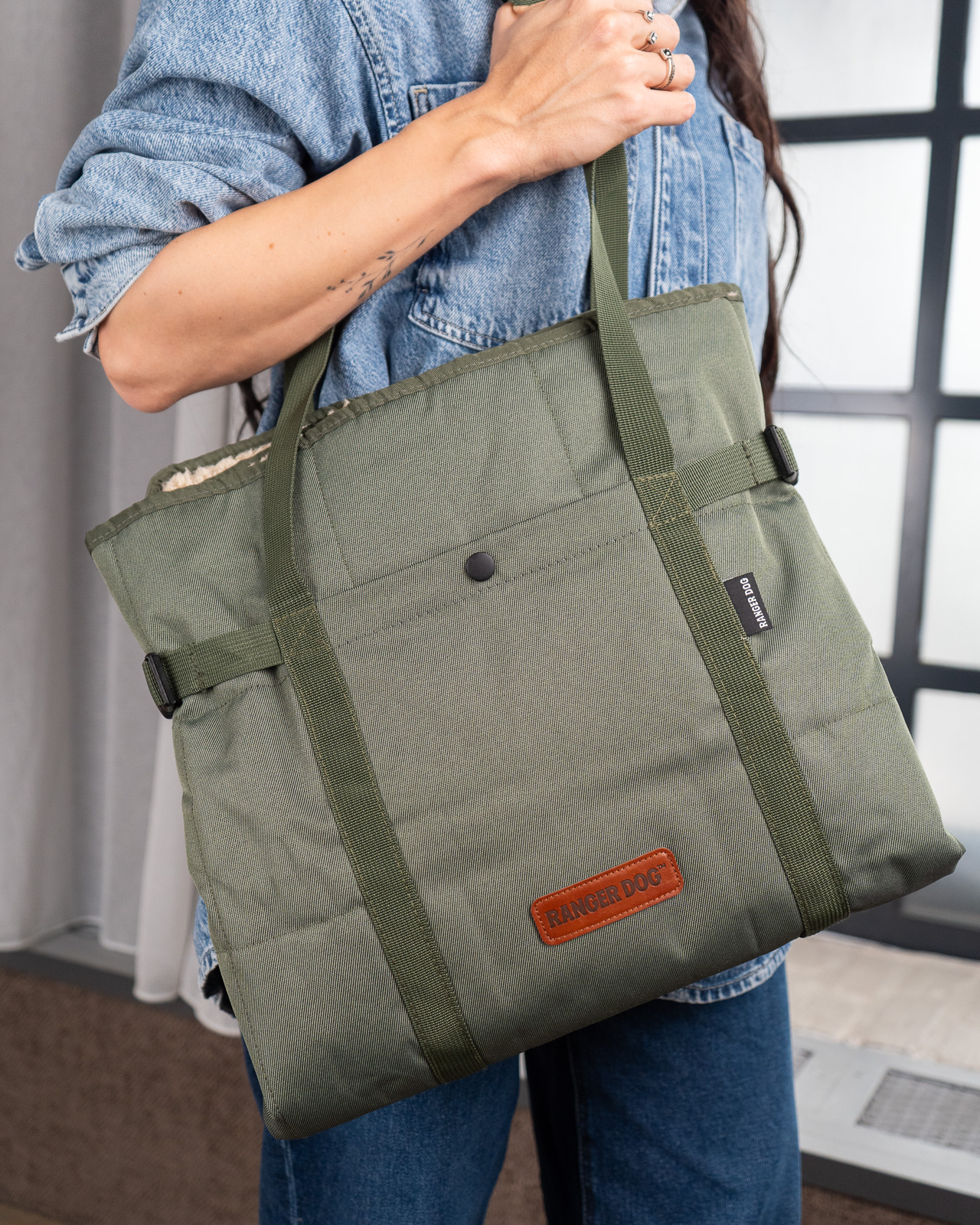 NATURE kutya piknik pléd, zöld