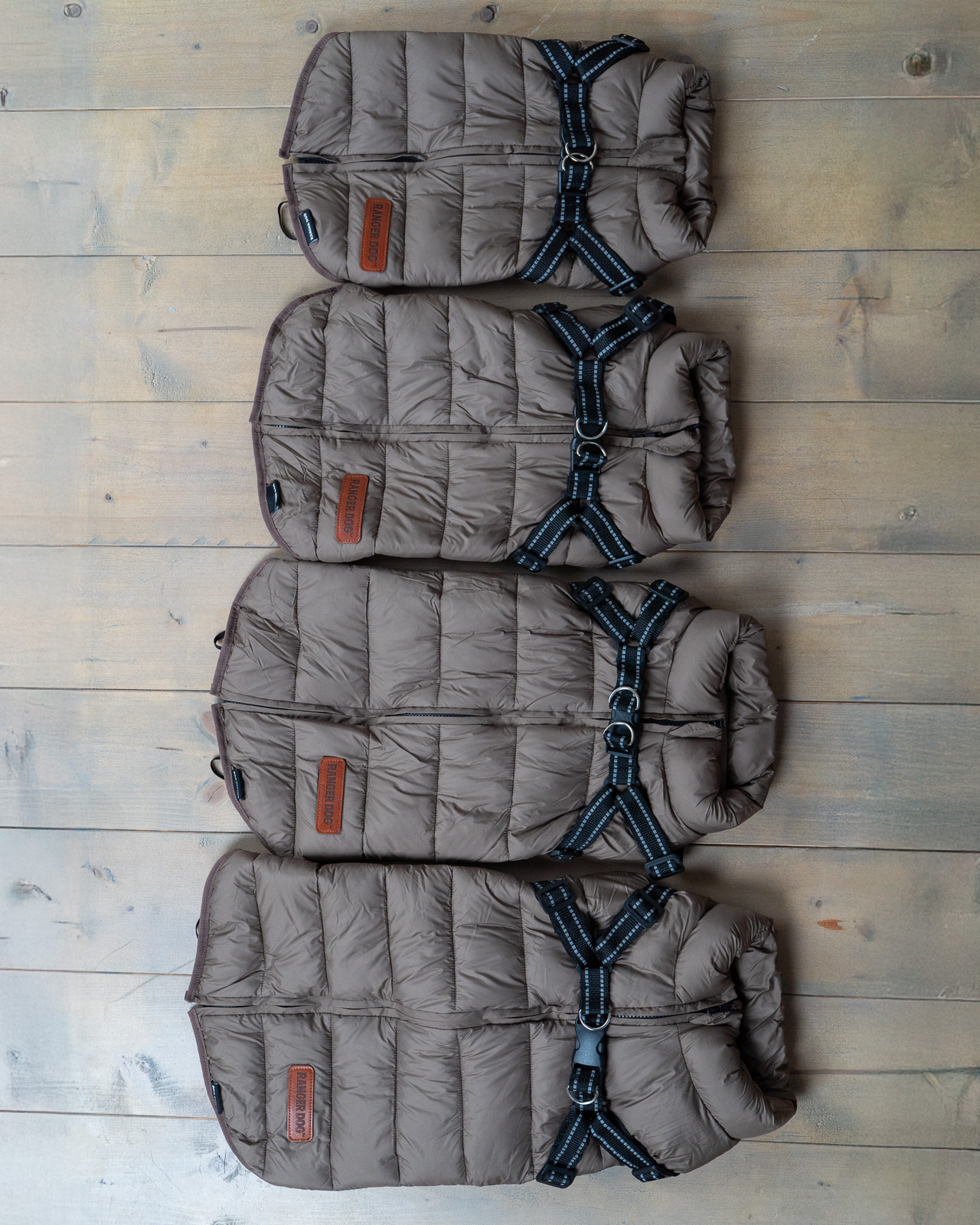 URBAN vízálló kutyakabát, hámmal