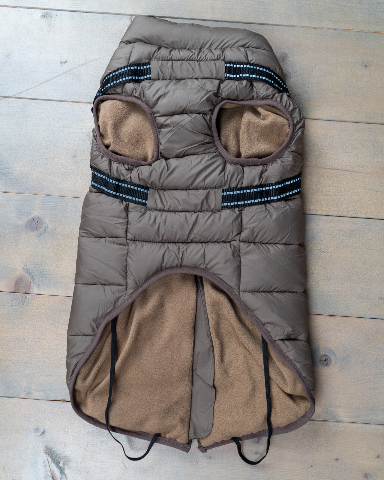 URBAN vízálló kutyakabát, hámmal