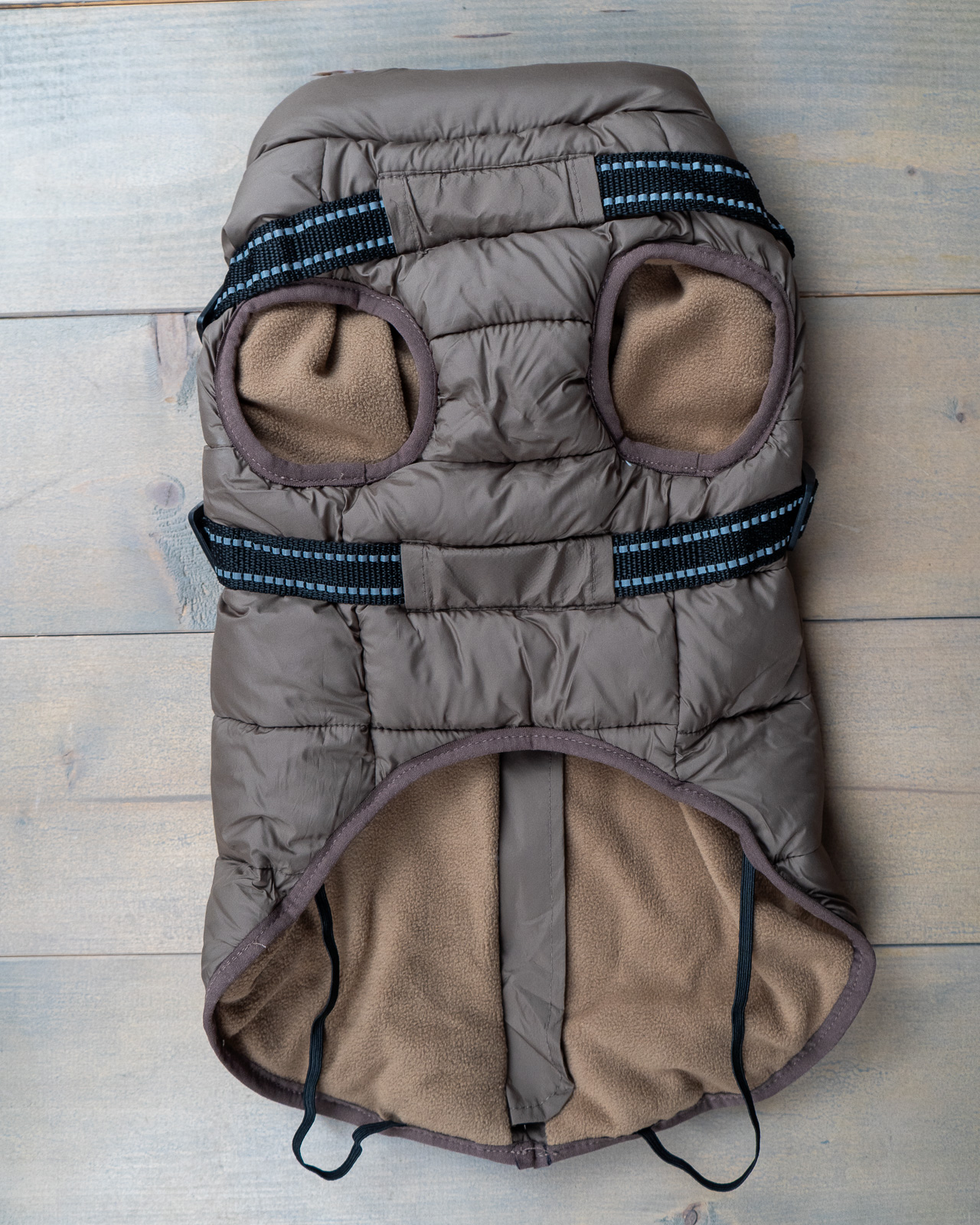 URBAN vízálló kutyakabát, hámmal