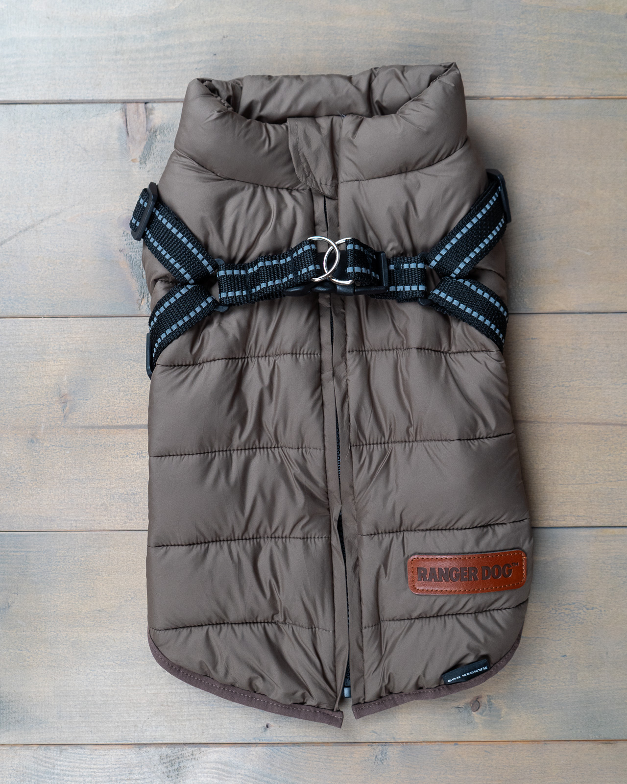 URBAN vízálló kutyakabát, hámmal