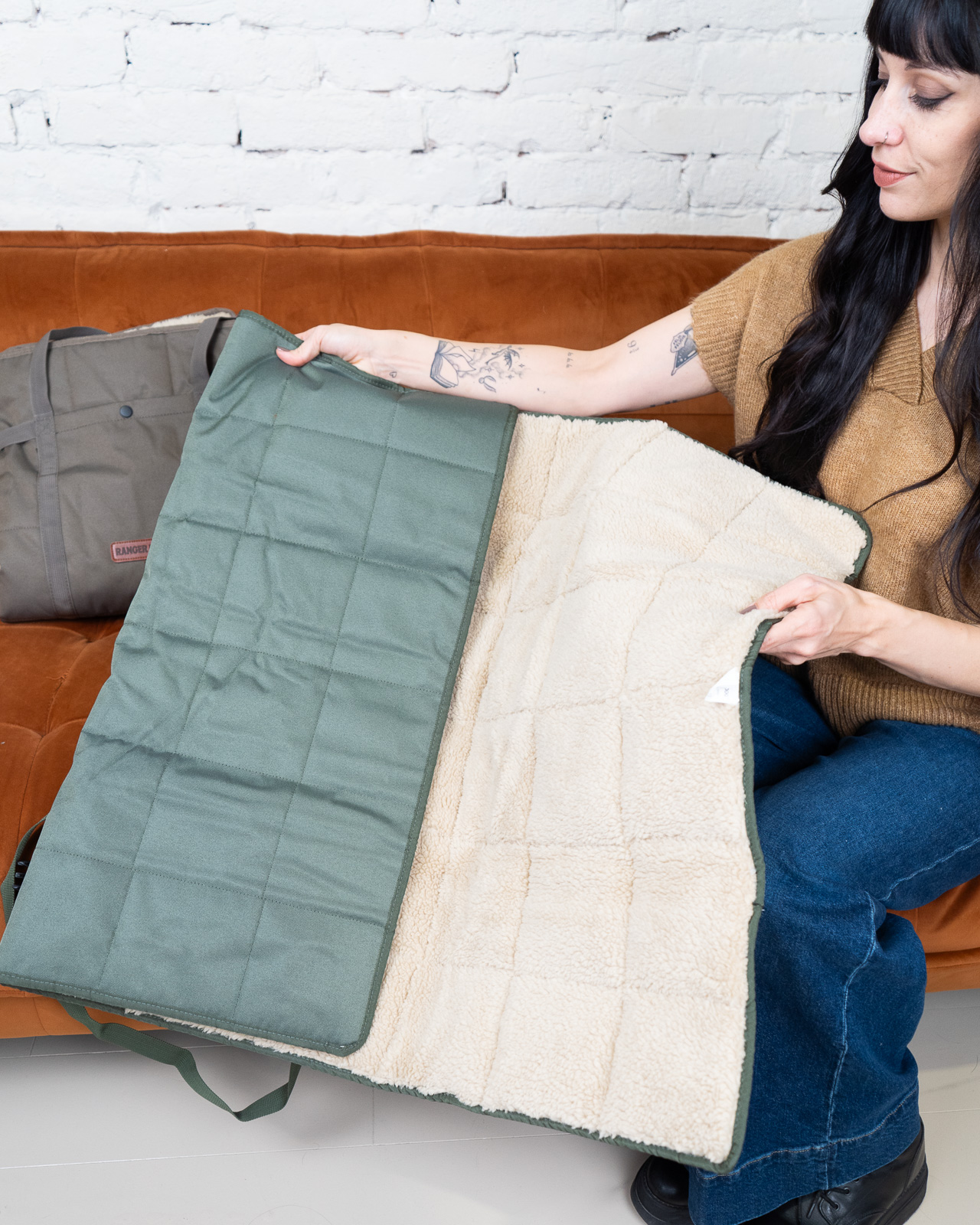 NATURE kutya piknik pléd, zöld