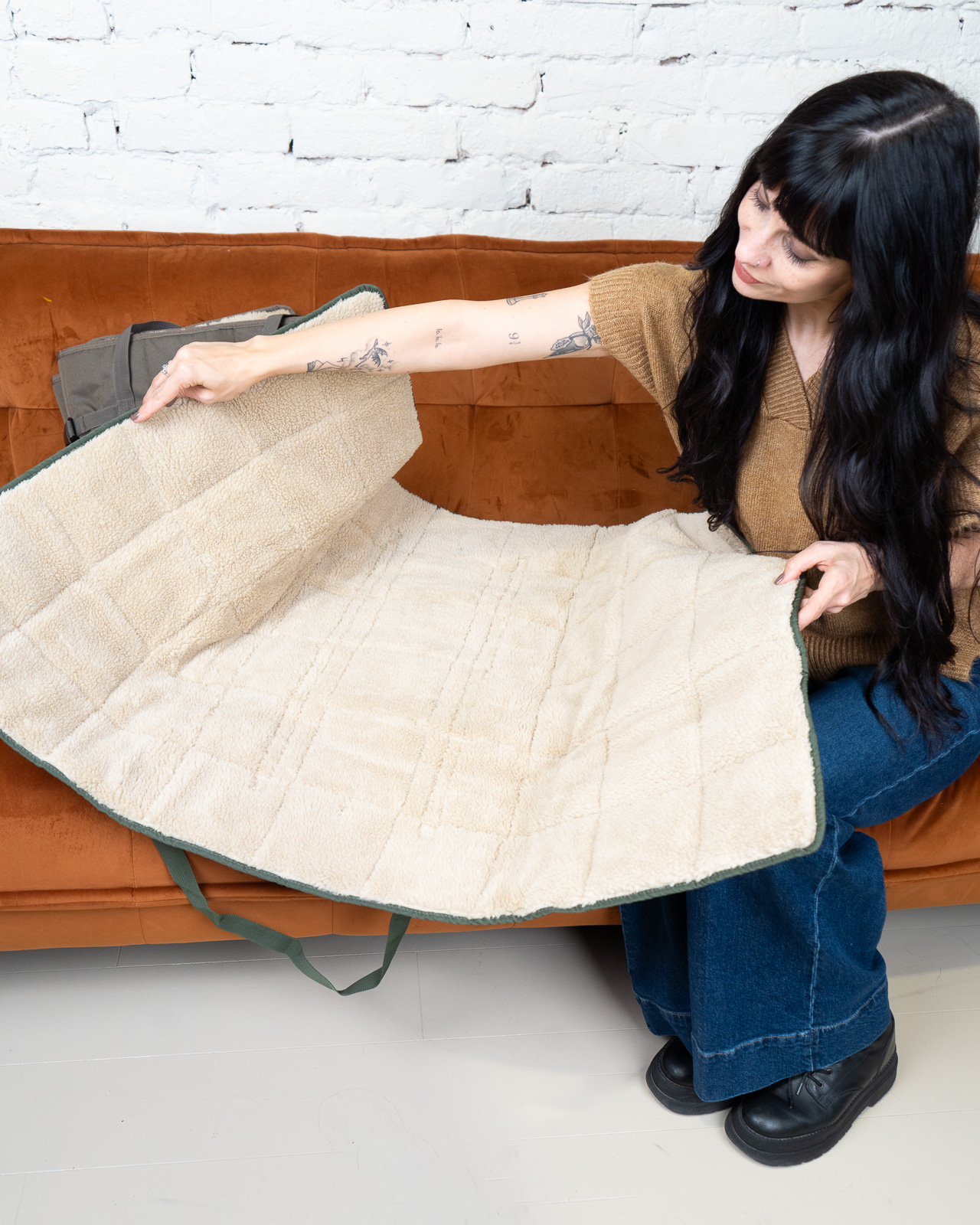 NATURE kutya piknik pléd, zöld